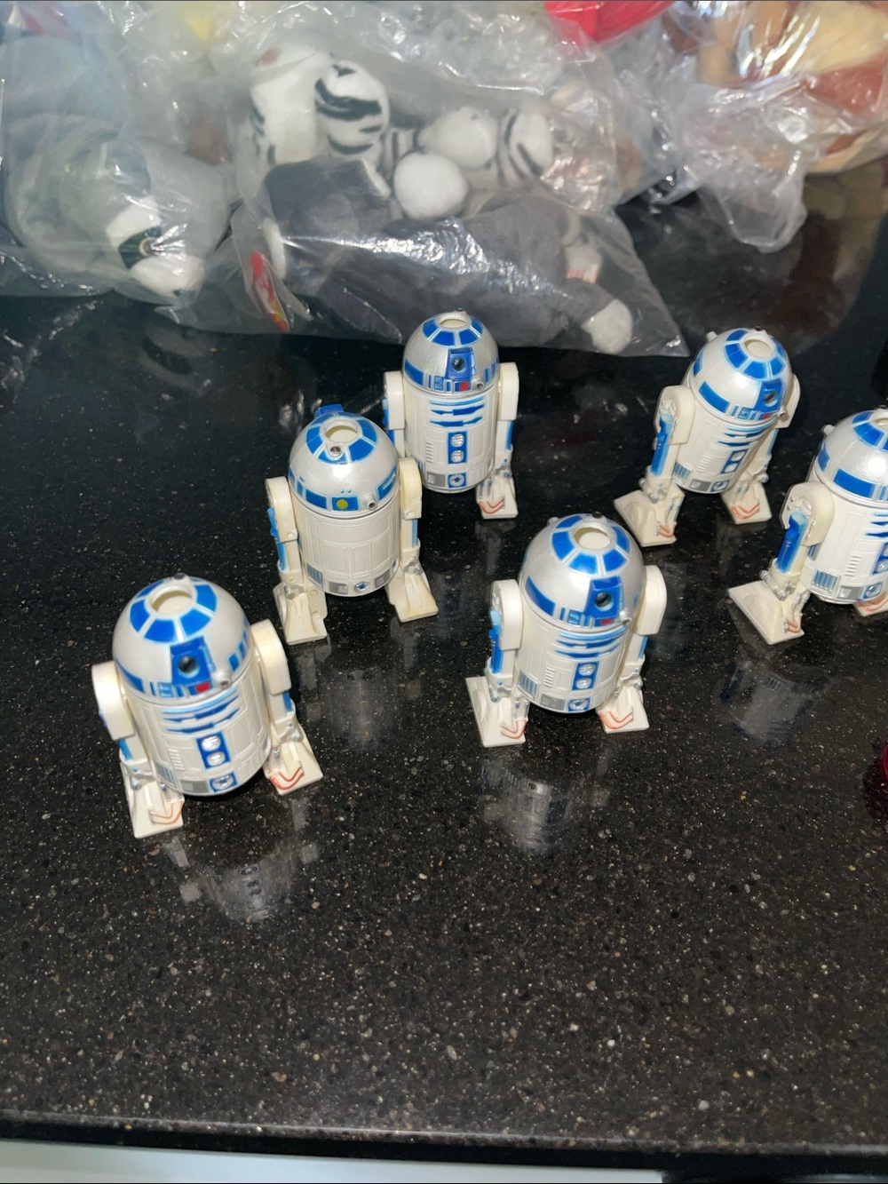 6 r2d2 light caps.